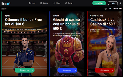 librabet casino free bonus