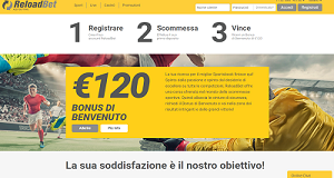 sito web di ReloadBet