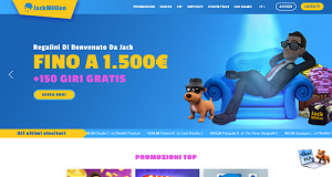 sito web di jackmillion casino